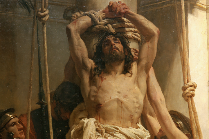 The Flagellation of Christ - Symbolist · Landskap nr. 5