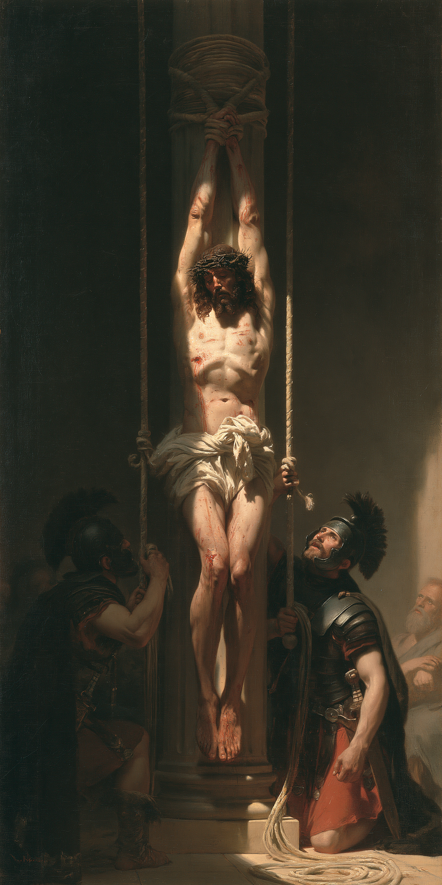 The Flagellation of Christ - Symbolist · Portrait n° 1