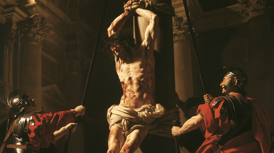The Flagellation of Christ - Sacred monumental view · Landscape n° 3