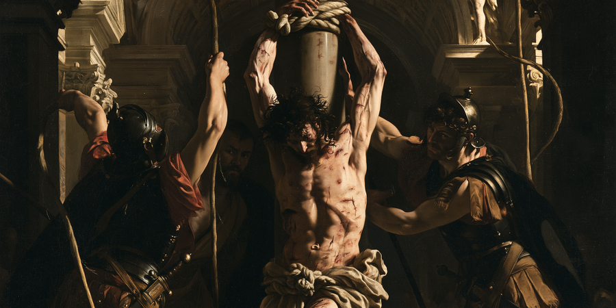 The Flagellation of Christ - Sacred monumental view · Landscape n° 4