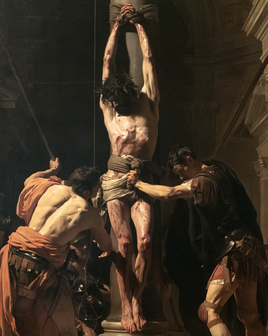 The Flagellation of Christ - Sacred monumental view · Portrait n° 4