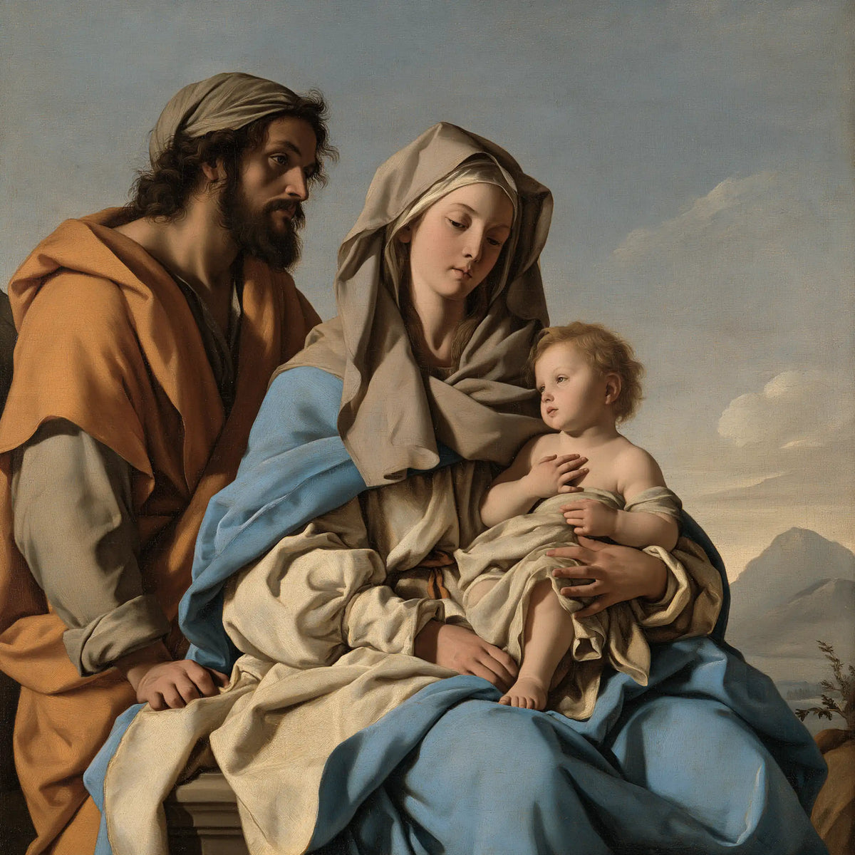 The Holy Family - Florentine Renaissance · Square n° 4