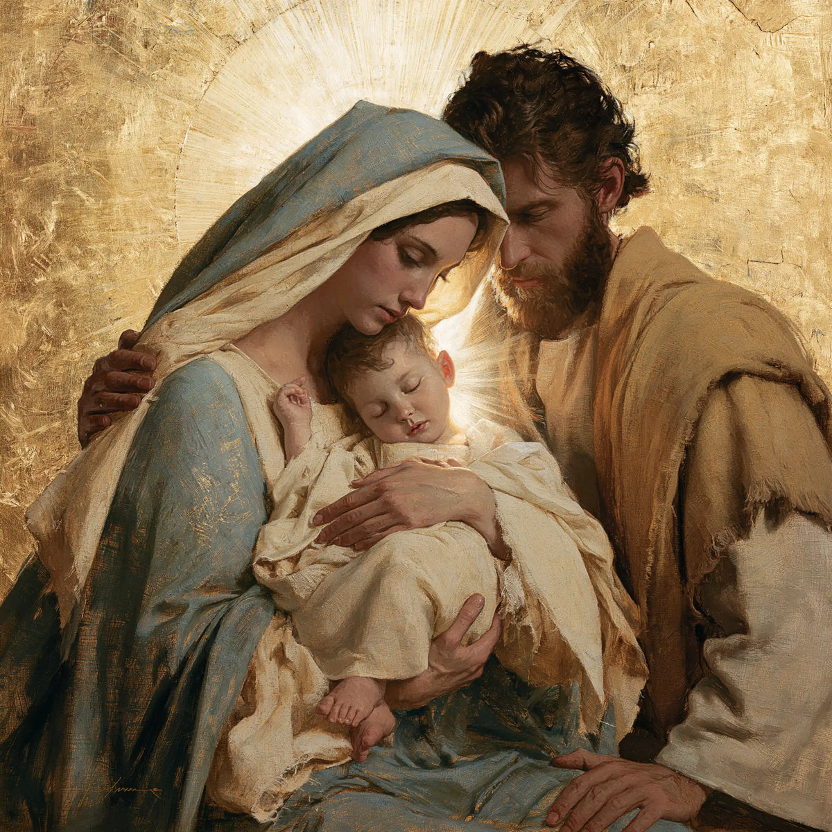 The Holy Family — Slumber in the Arms of Peace