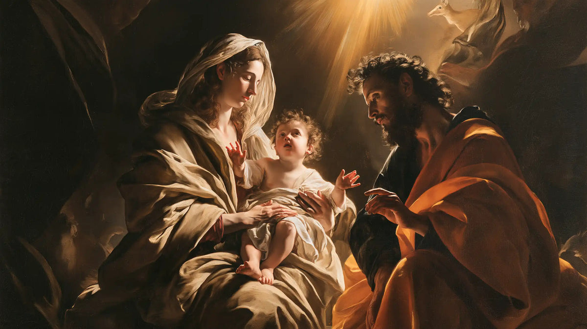 The Holy Family — The Child Turned Toward the Ray