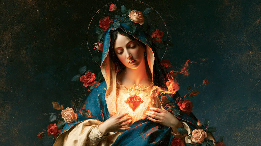 Immaculate Heart of Mary - Mary as Divine Light · Landscape n° 9