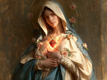 Immaculate Heart of Mary - Sacred Maternal Tenderness · Landscape n° 5