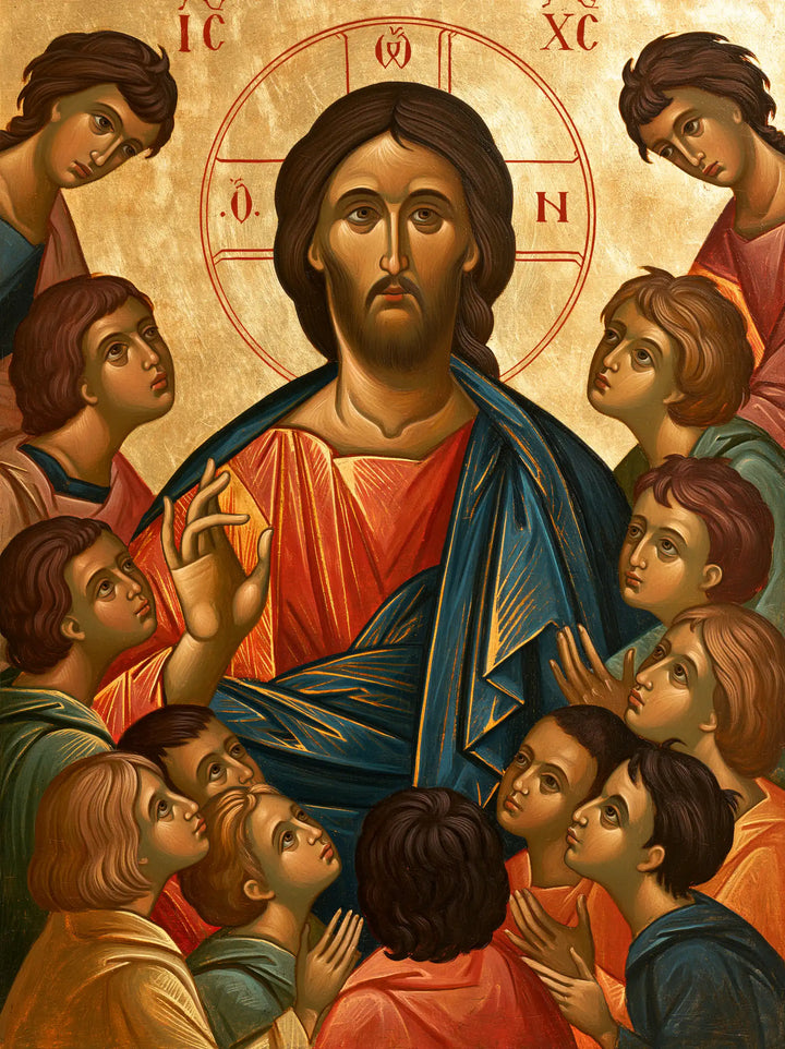 Jesus and the Children — Garlands of Gazes around Christ