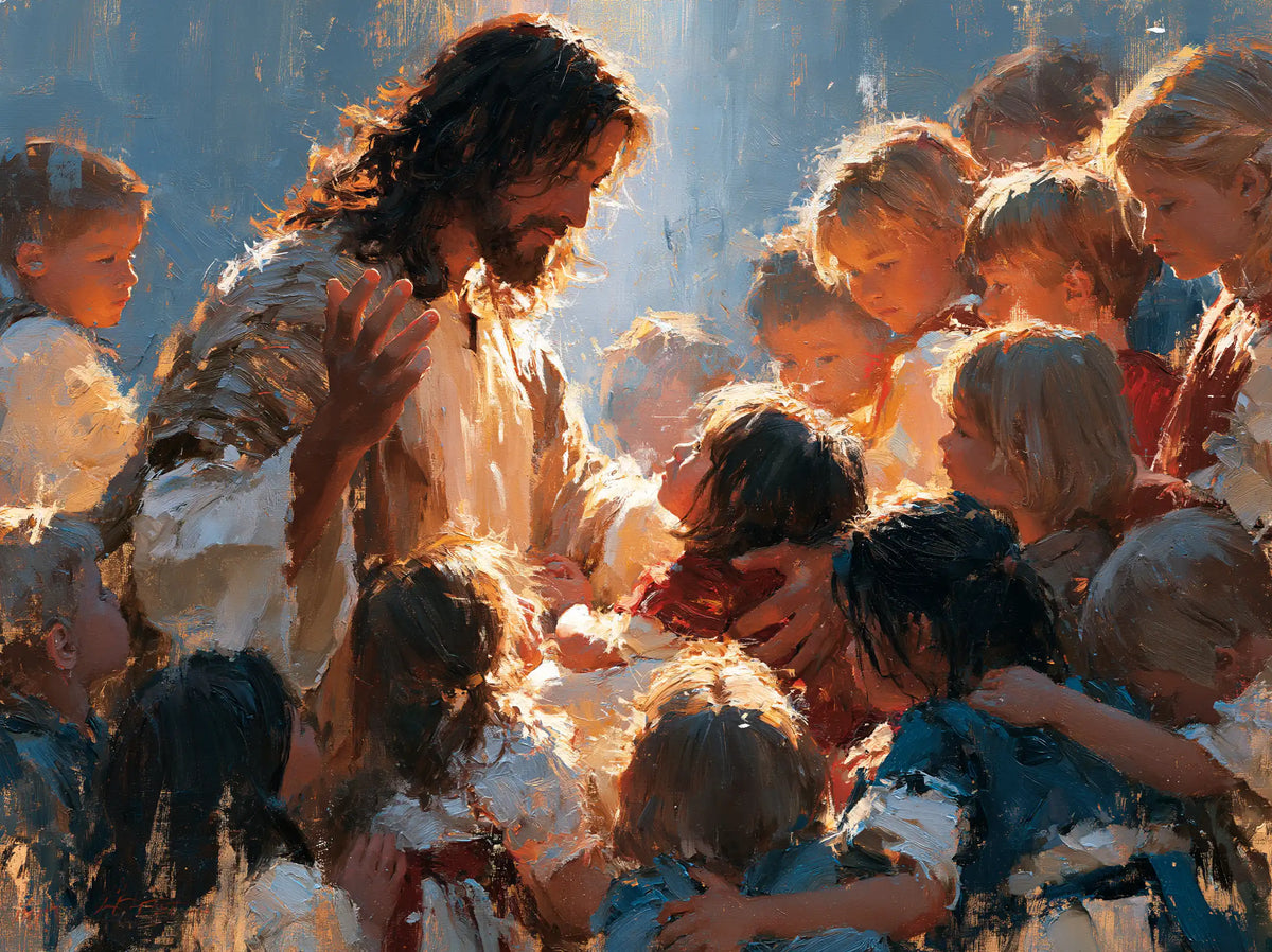 Jesus and the Children — Daylight upon the Little Faces