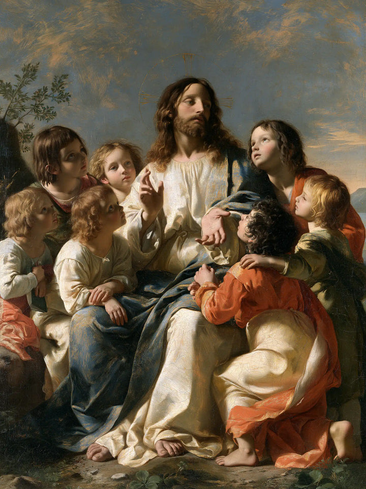 Jesus and the Children — The Upturned Gaze among the Little Questions