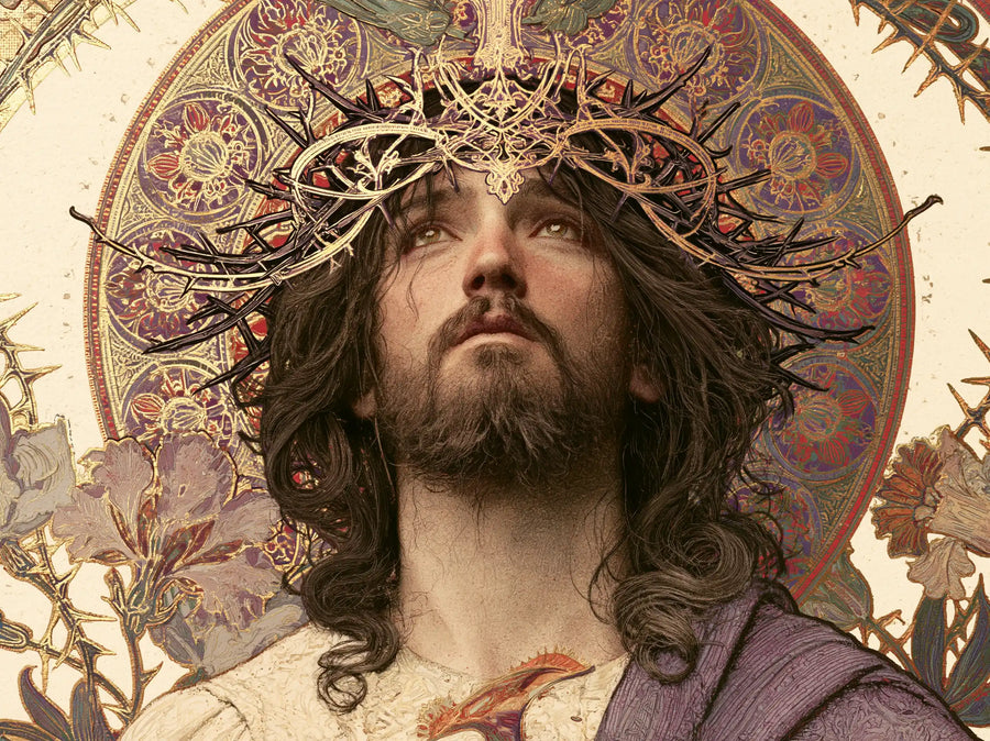 Jesus Crowned with Thorns — The Appeal before the Mauve Rose Window