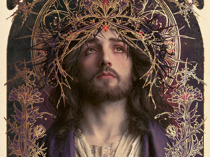 Jesus Crowned with Thorns — The Little Red Flower among the Brambles