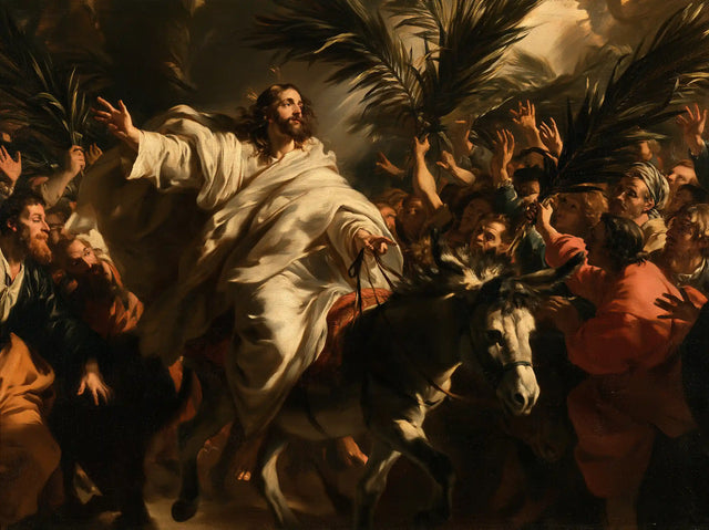 Jesus Enters Jerusalem – Theatrical Baroque · Landscape no. 3