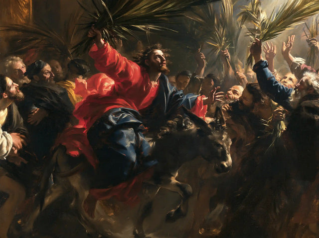 Jesus Enters Jerusalem – Theatrical Baroque · Landscape no. 6