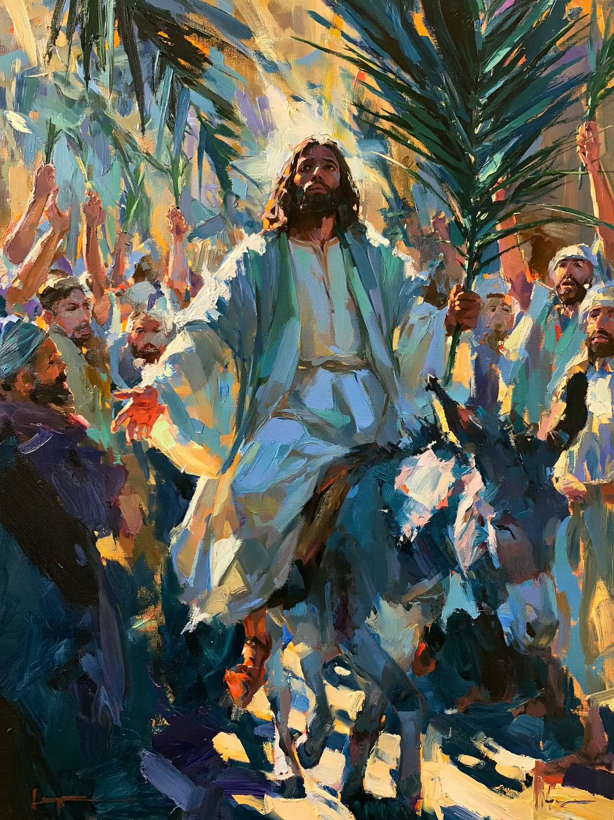 Jesus Enters Jerusalem – Expressionist · Portrait no. 12