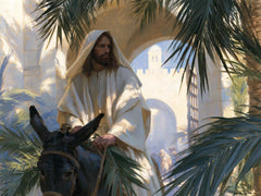 Jesus Enters Jerusalem – Symbolist · Landscape no. 2
