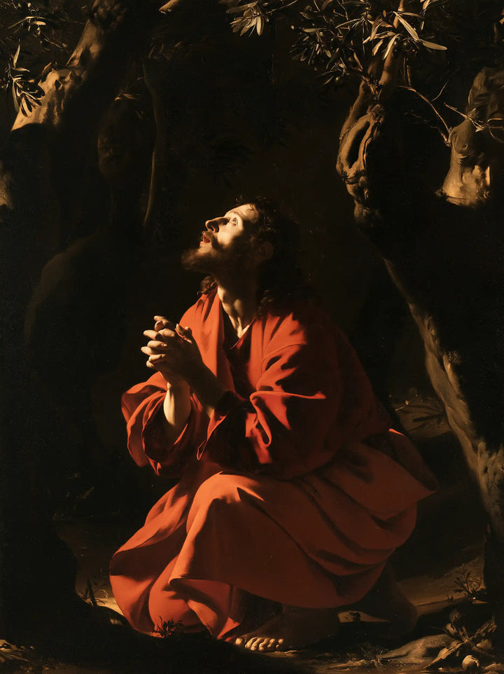 Jesus in Gethsemane — Listening beneath Ancient Bark