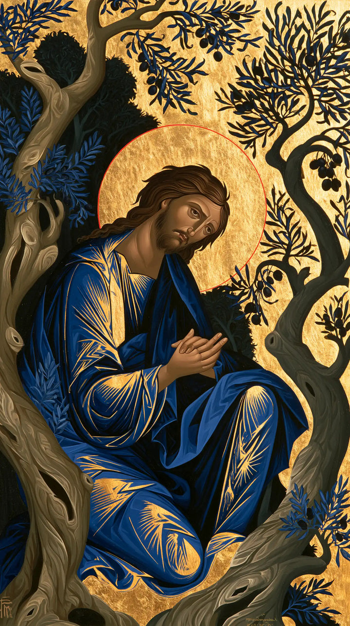 Jesus in Gethsemane — Prayer in the Embrace of Trunks