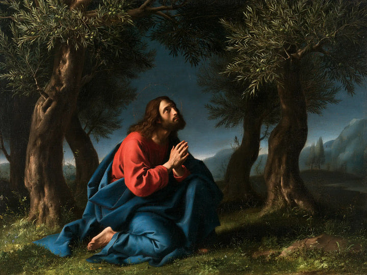 Jesus in Gethsemane - Florentine Renaissance · Landscape n° 7