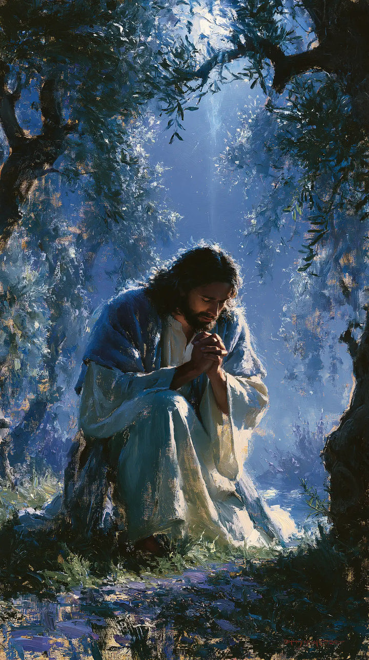 Jesus in Gethsemane — The Secret beneath the Shimmering Vault