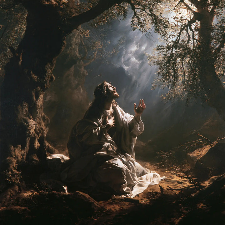 Jesus in Gethsemane — Orison in the Final Clearing