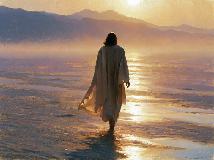 Jesus in the Desert — The Last Gleam at the Mantle’s Edge