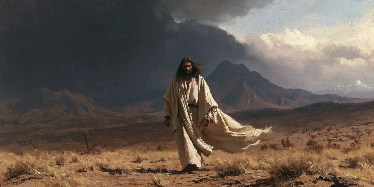 Jesus in the Desert — The Walk Through the Grasses of Trial