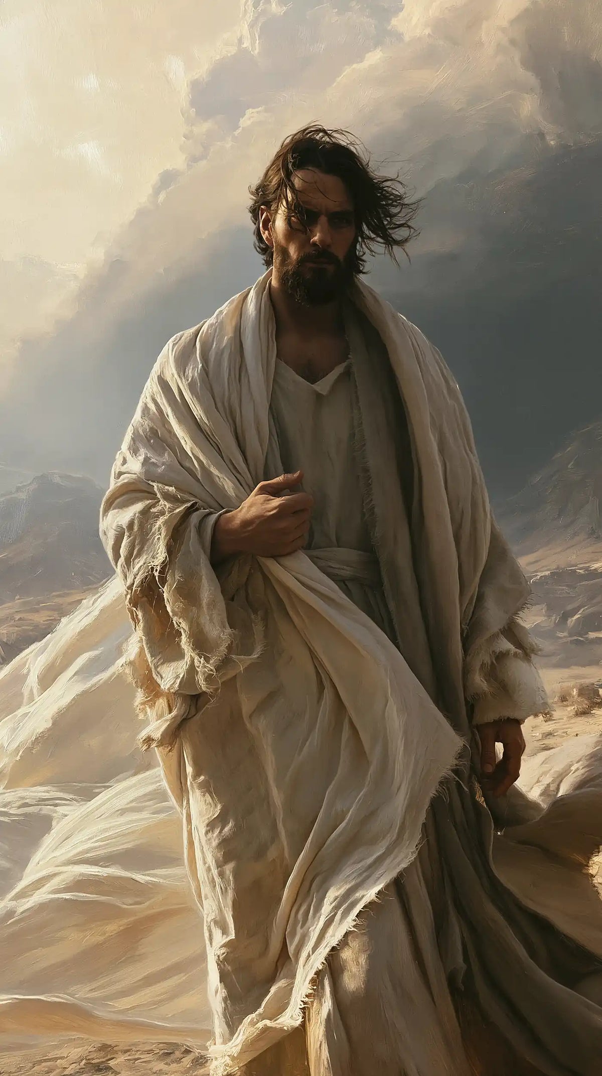 Jesus in the Desert - The Inner Struggle · Portrait n° 9