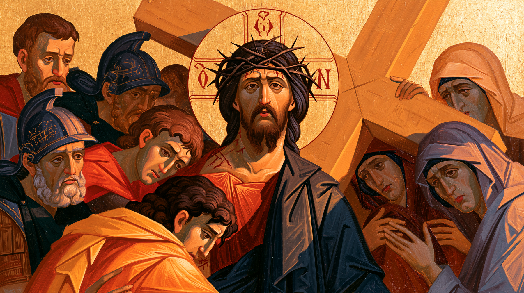 The Stations of the Cross - Contemporary Byzantine · Landscape n° 7