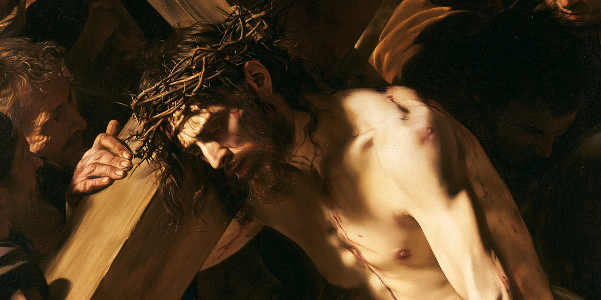 The Stations of the Cross - Caravaggio - darkness · Landscape n° 18