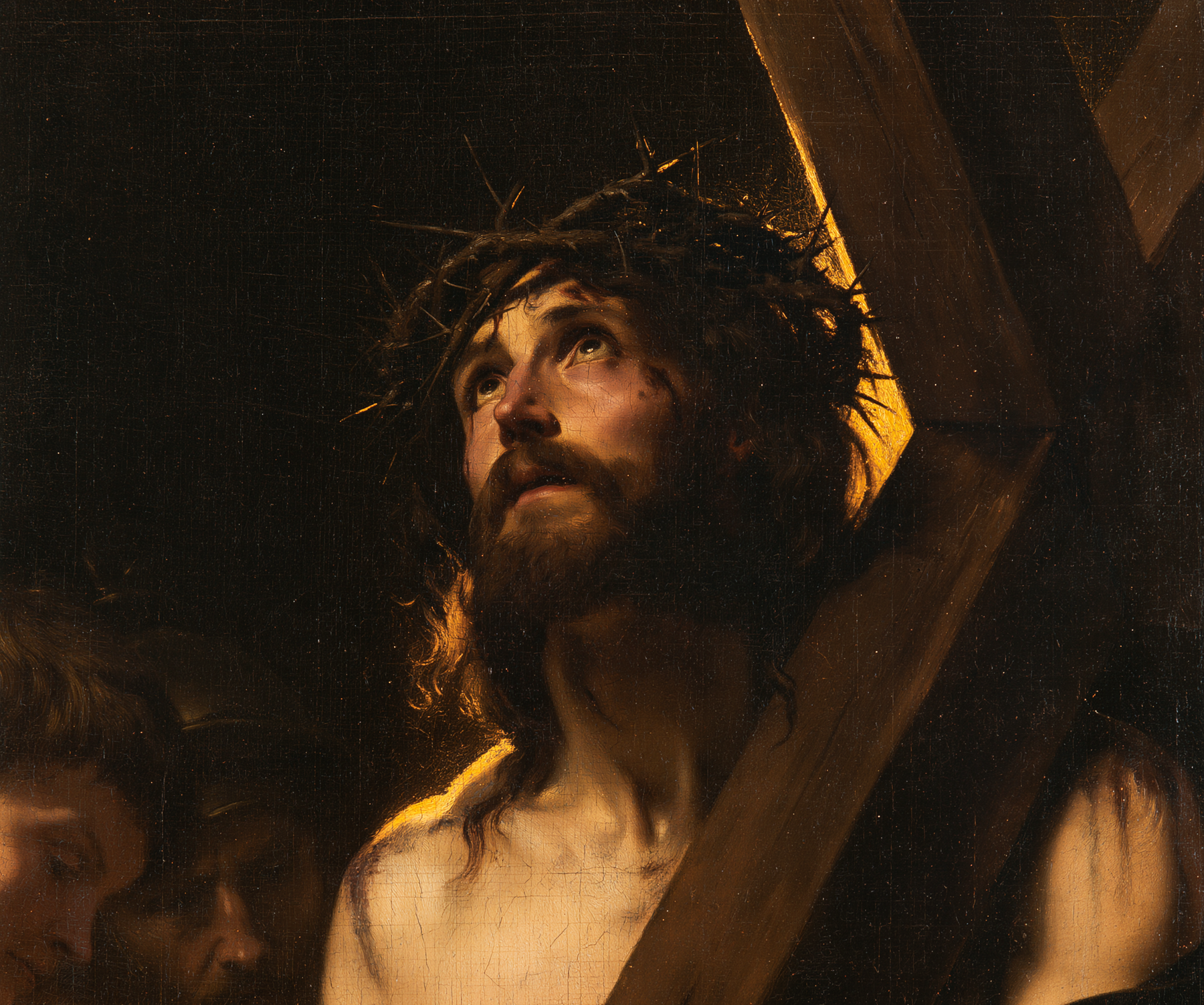 The Stations of the Cross - Svart og gull · Landskap nr. 1