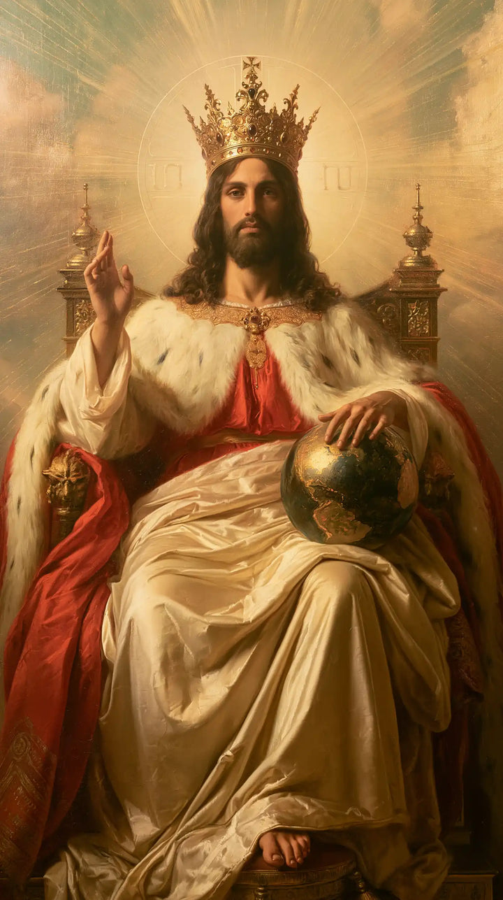 Jesus the King - The Globe of the World · Portrait n° 6