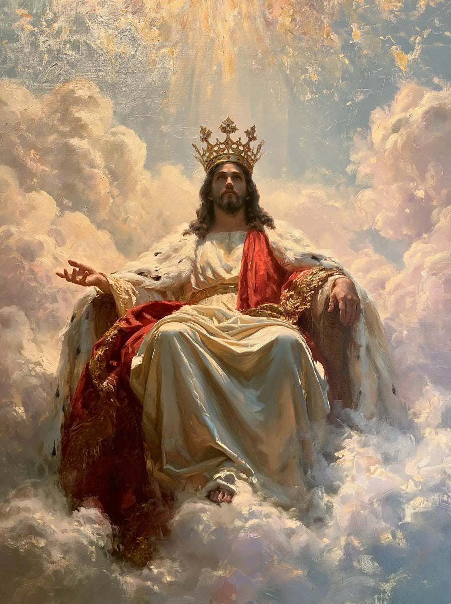 Jesus the King - Impressionist · Portrait n° 8