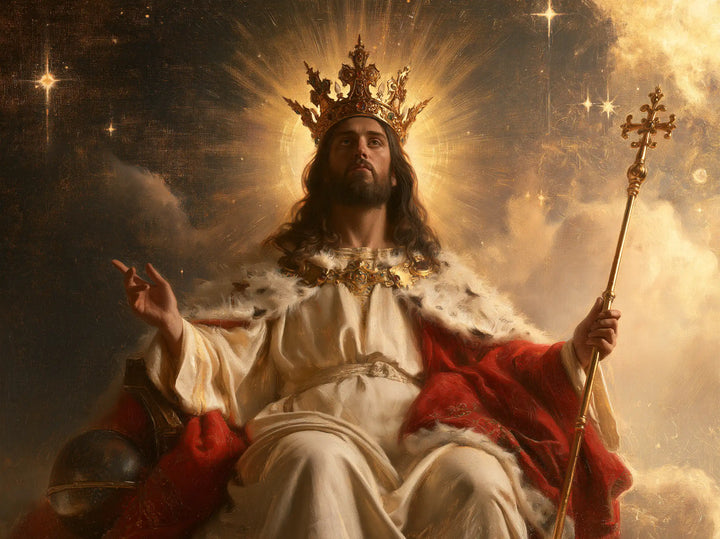 Jesus the King - Symbolist · Landscape n° 3