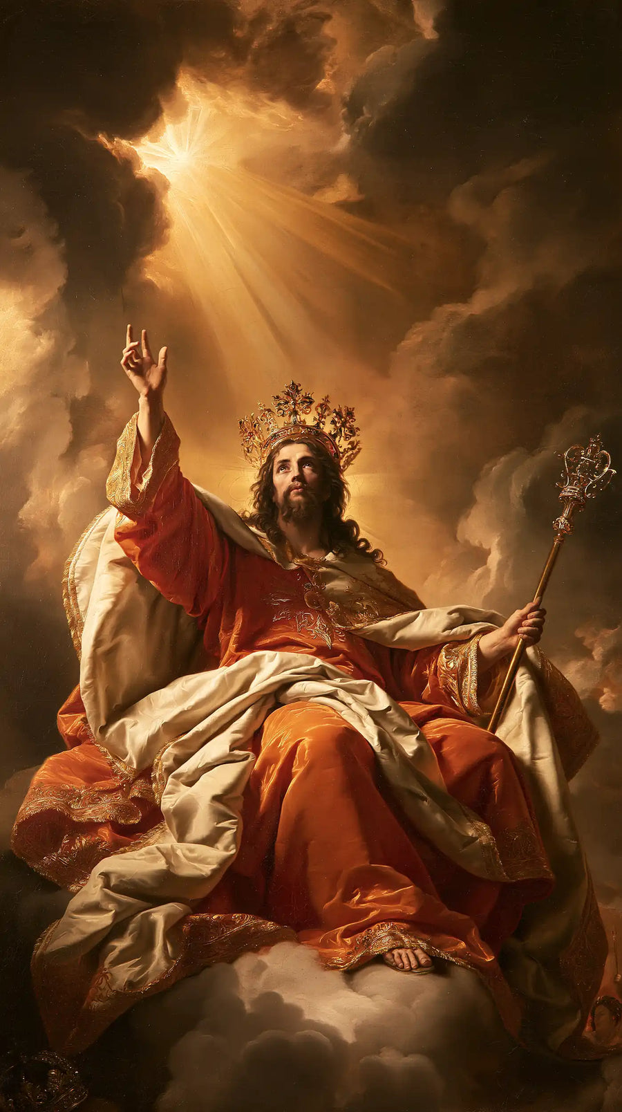 Jesus the King - Theatrical Baroque · Portrait n° 7