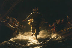 Jesus Walking on Water — The Passage between Two Shores of Shadow
