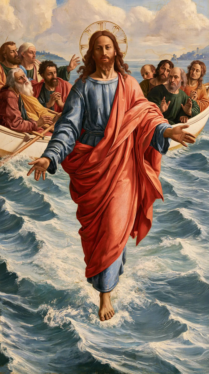 Jesus Walking on Water - Florentine Renaissance · Portrait n° 15