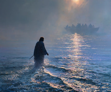 Jesus Walking on Water - Impressionist · Landscape n° 1