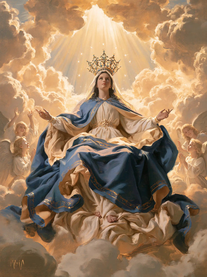 Mary Queen of Heaven - Heavenly Glory · Portrait n° 34