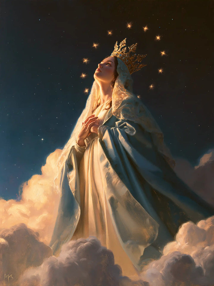 Mary, Queen of Heaven — The Profile Offered to the Luminous Night