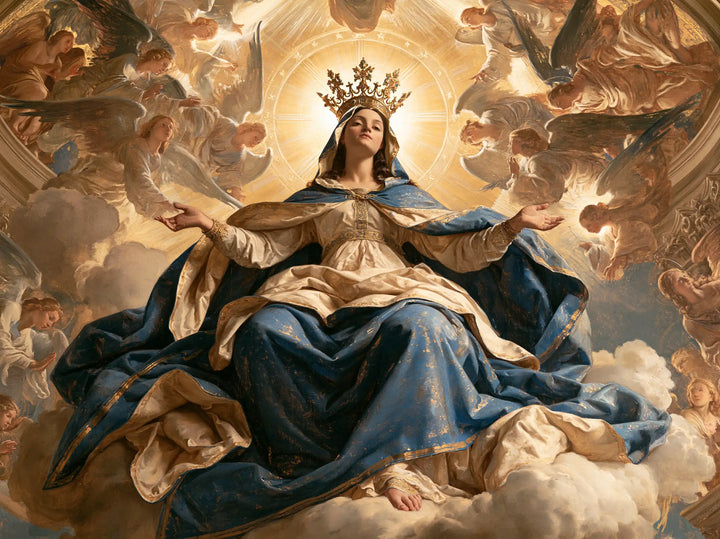 Mary, Queen of Heaven — The Bare Foot Beneath the Great Solar Circle