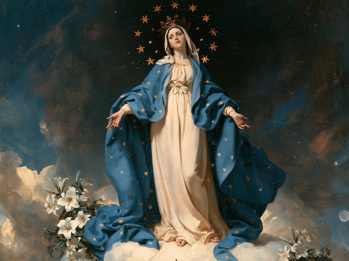 Mary Queen of Heaven - Symbolist · Landscape n° 6