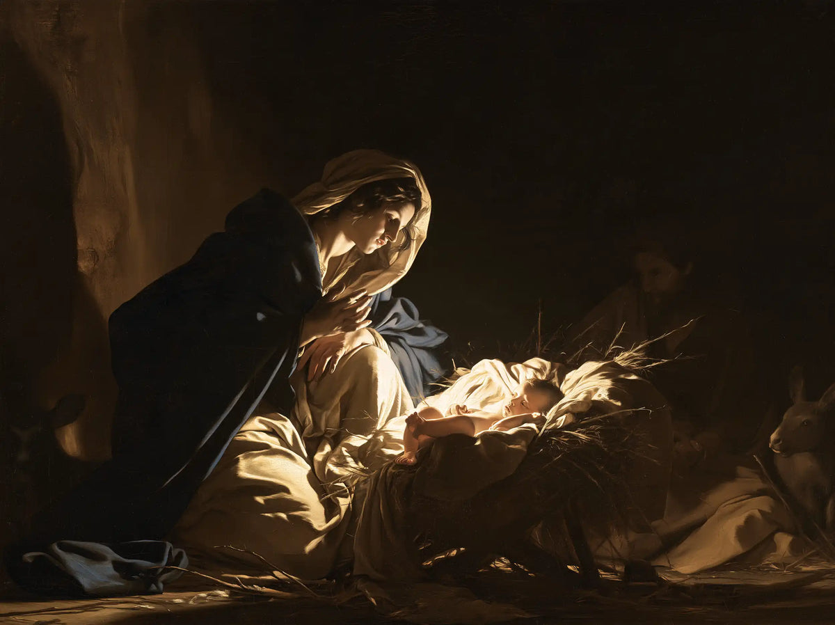 The Nativity — The Cradle of Straw and Light