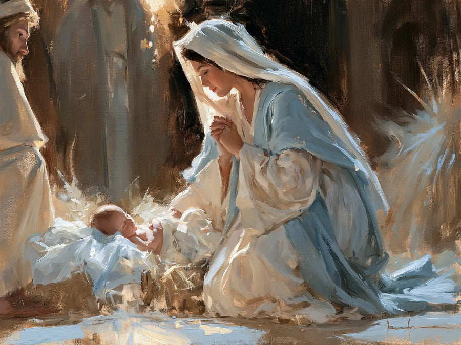 The Nativity - Impressionist · Landscape n° 3
