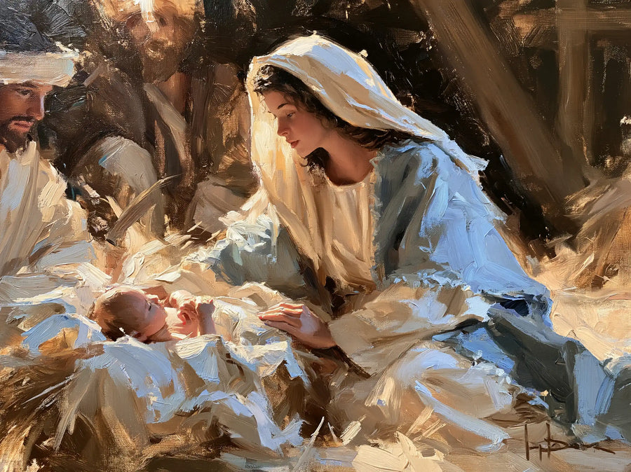 The Nativity - Impressionist · Landscape n° 4