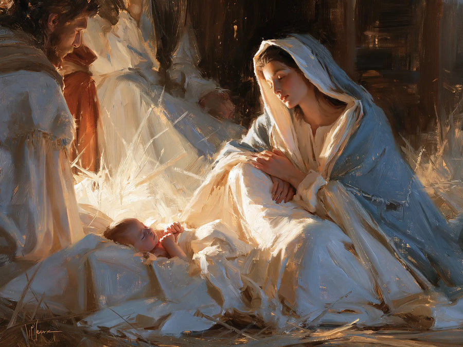 The Nativity - Impressionist · Landscape n° 5
