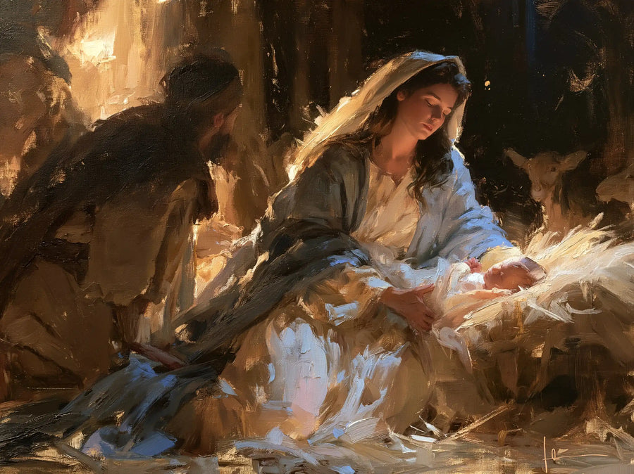 The Nativity - Impressionist · Landscape n° 8