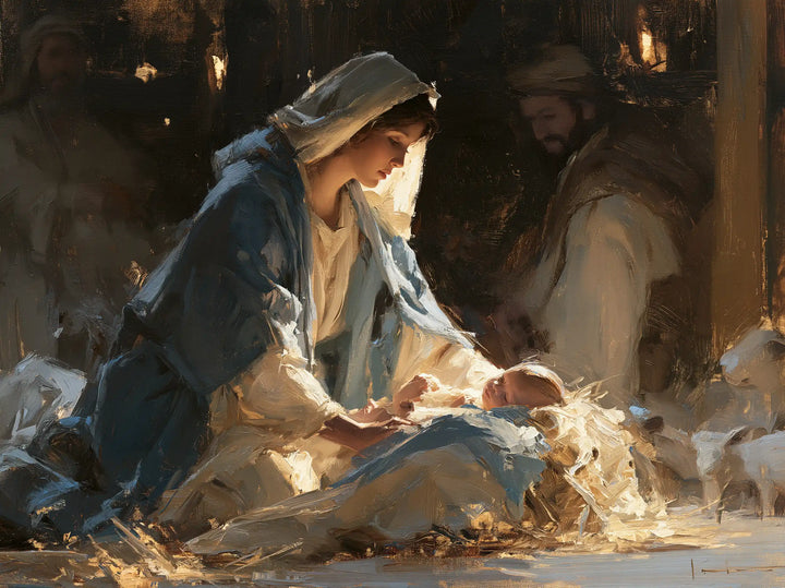 The Nativity - Impressionist · Landscape n° 9
