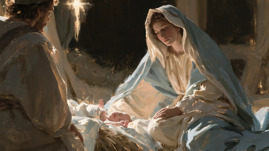 The Nativity - Impressionist · Landscape n° 12