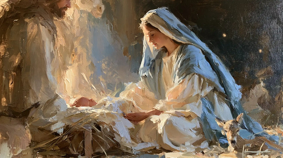 The Nativity - Impressionist · Landscape n° 17