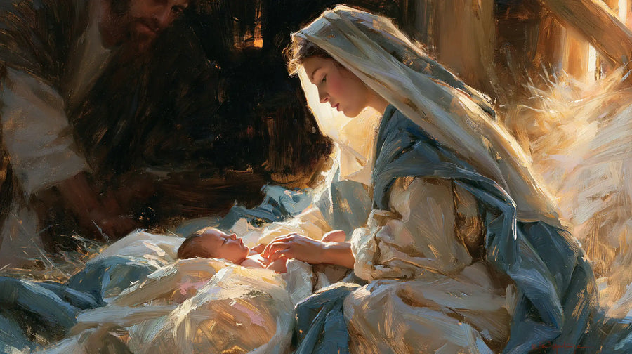 The Nativity - Impressionist · Landscape n° 18